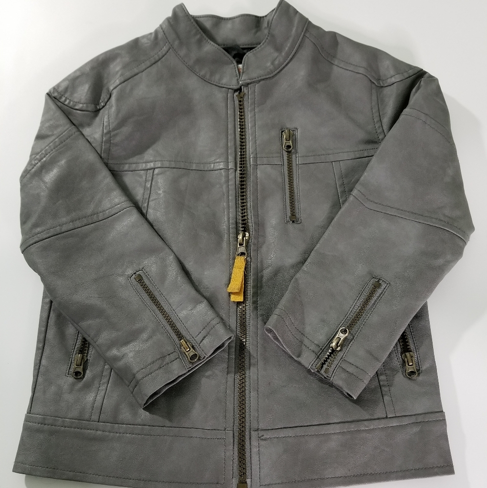 3T Boys cat & Jack leather jacket